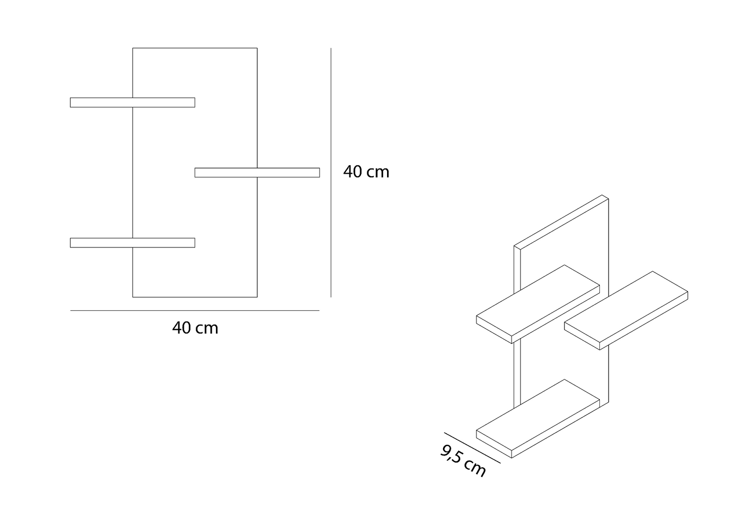 Repisa Molino Reflekta
