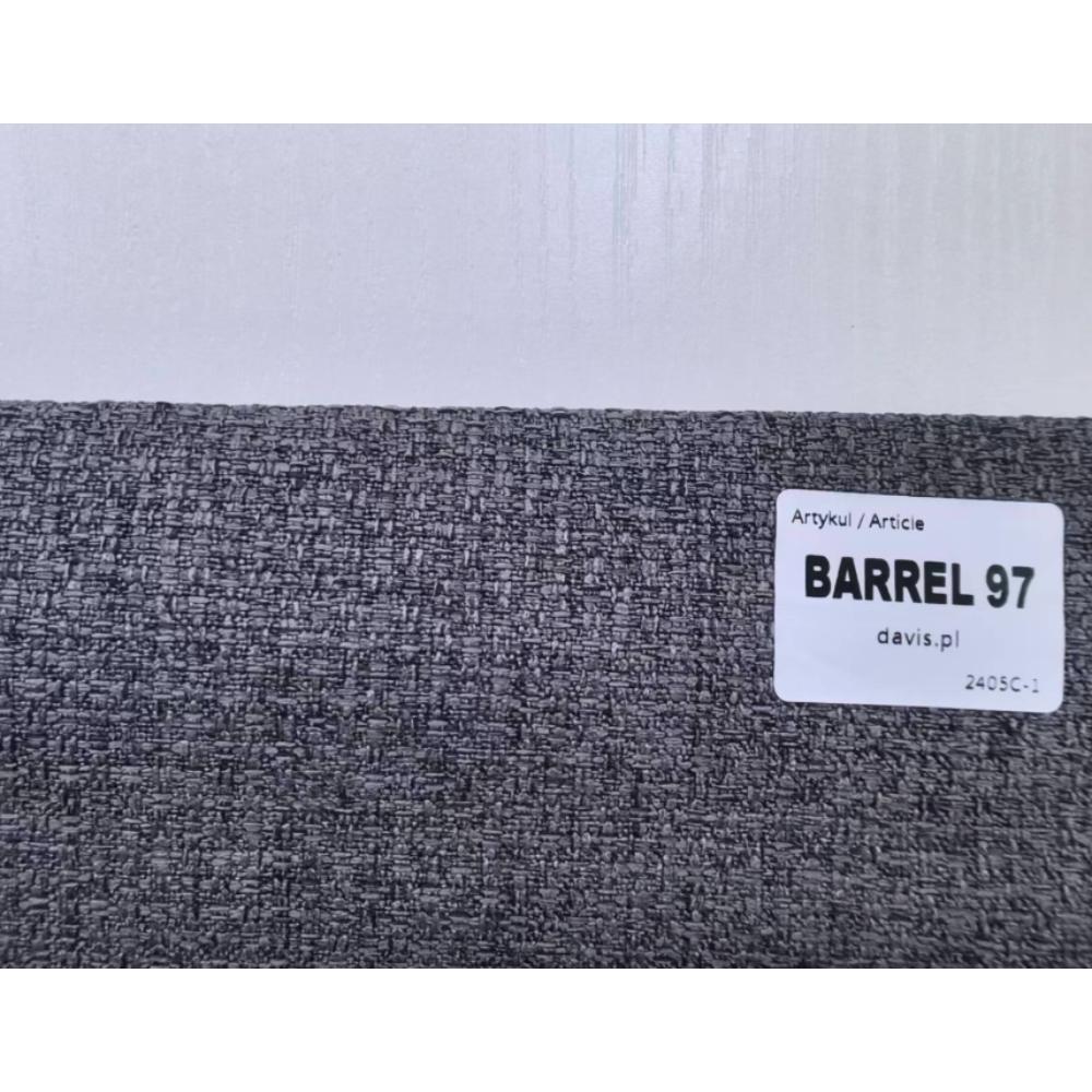 Cama Mecy Lift 160, Gris Oscuro, con Almacenamiento Hidráulico Tapizada, vista lateral