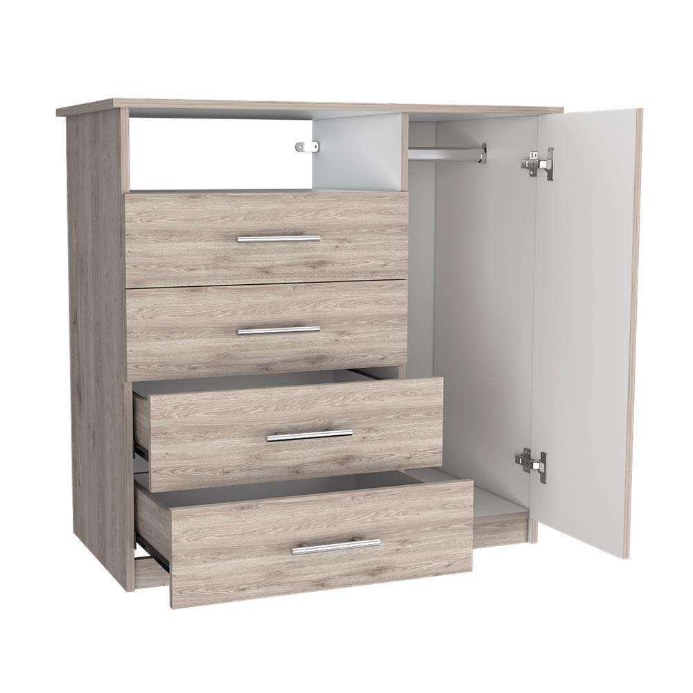 Comoda Peru RTA Ceniza Blanco