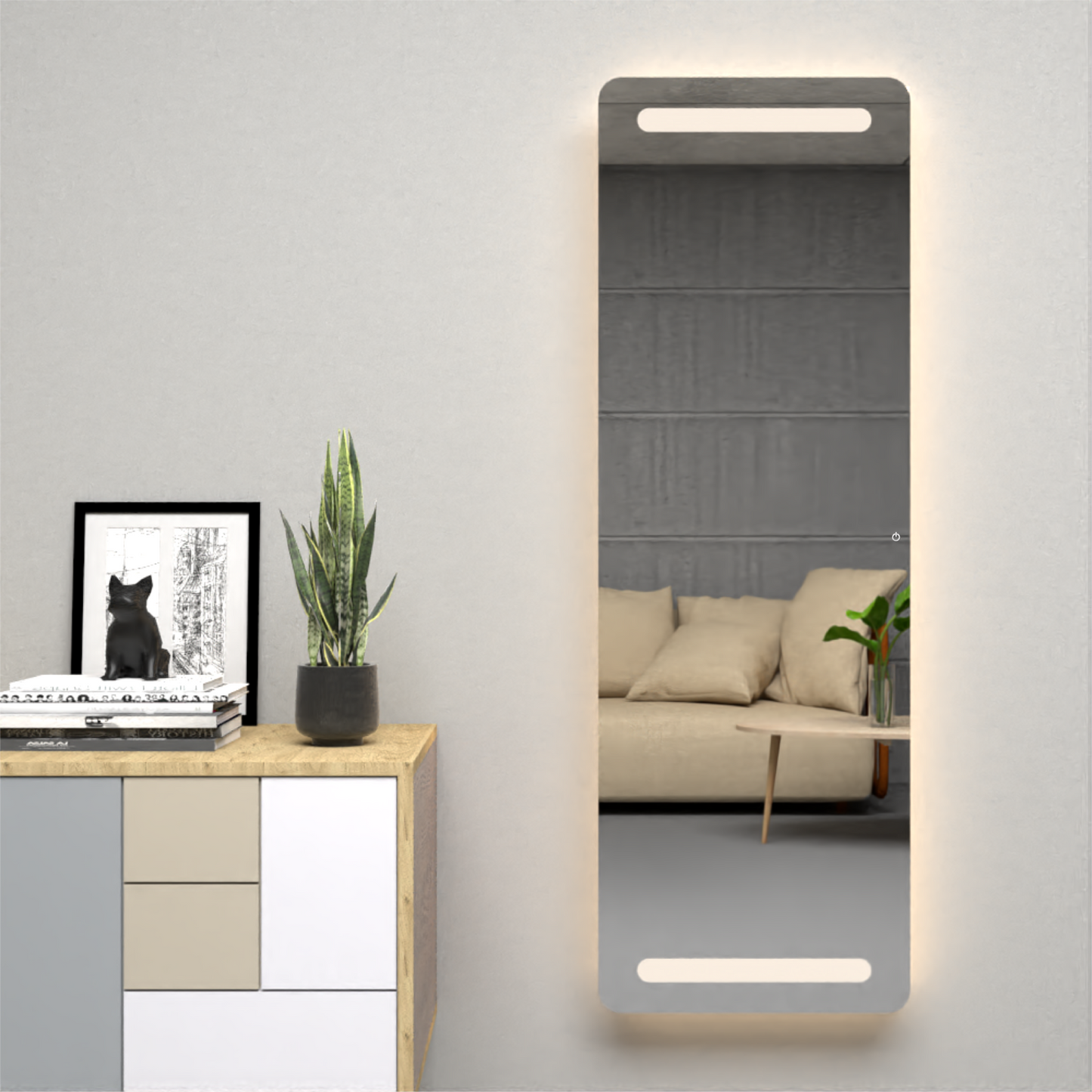 Espejo Melilla Led Touch Reflekta