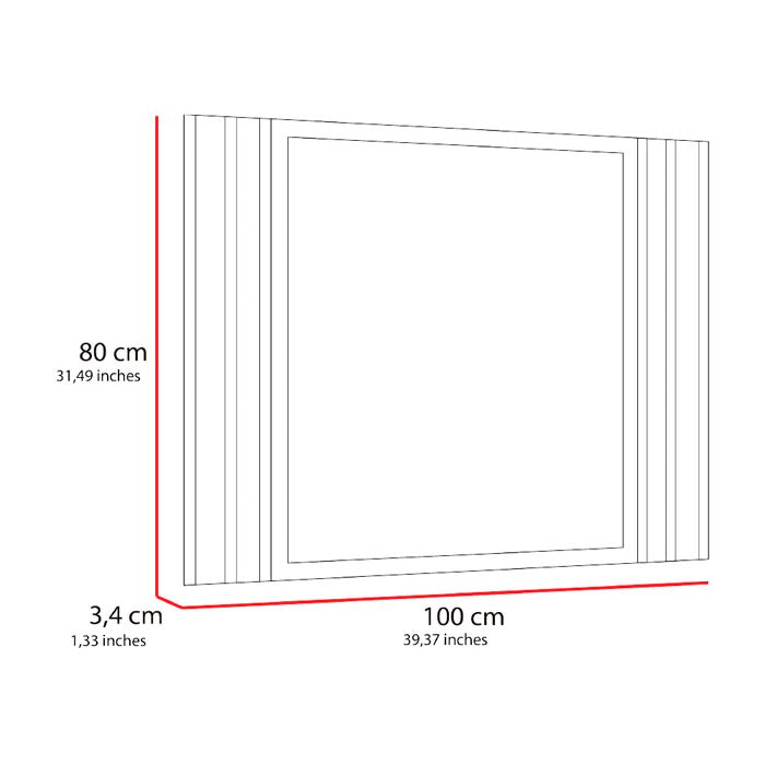Espejo Rectangular Apolo Led Reflekta