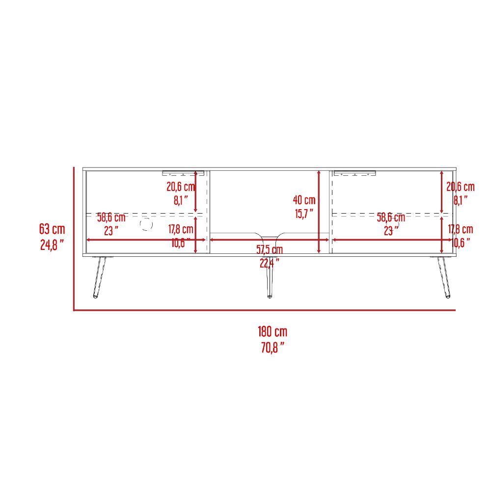 Rack para TV 75'' Nova Pet Homecollection Bellota