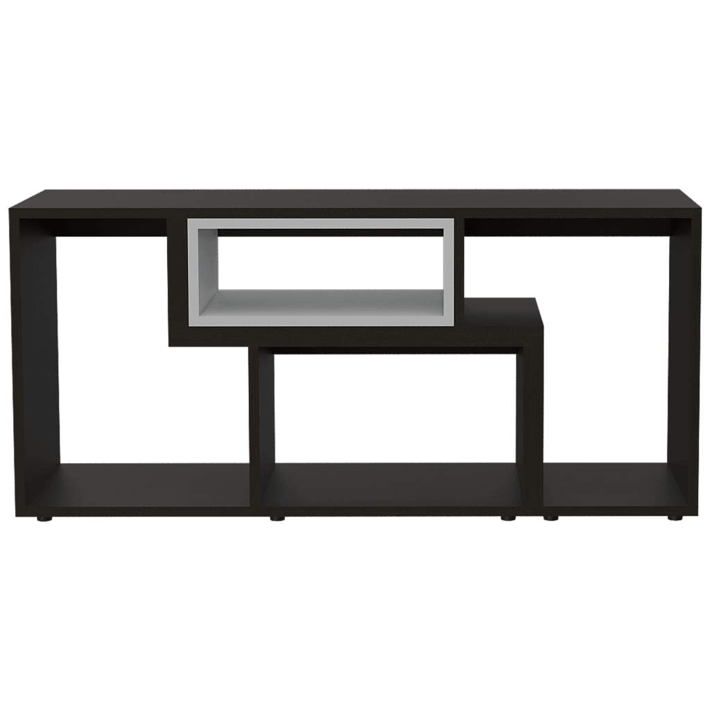 Rack TV Extensible Zembrano RTA Wengue + Blanco