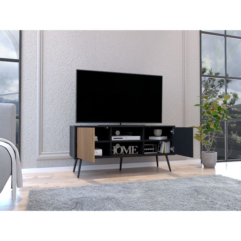 Rack para TV 55'' Funes ECO 120 RTA Wengue Lenno