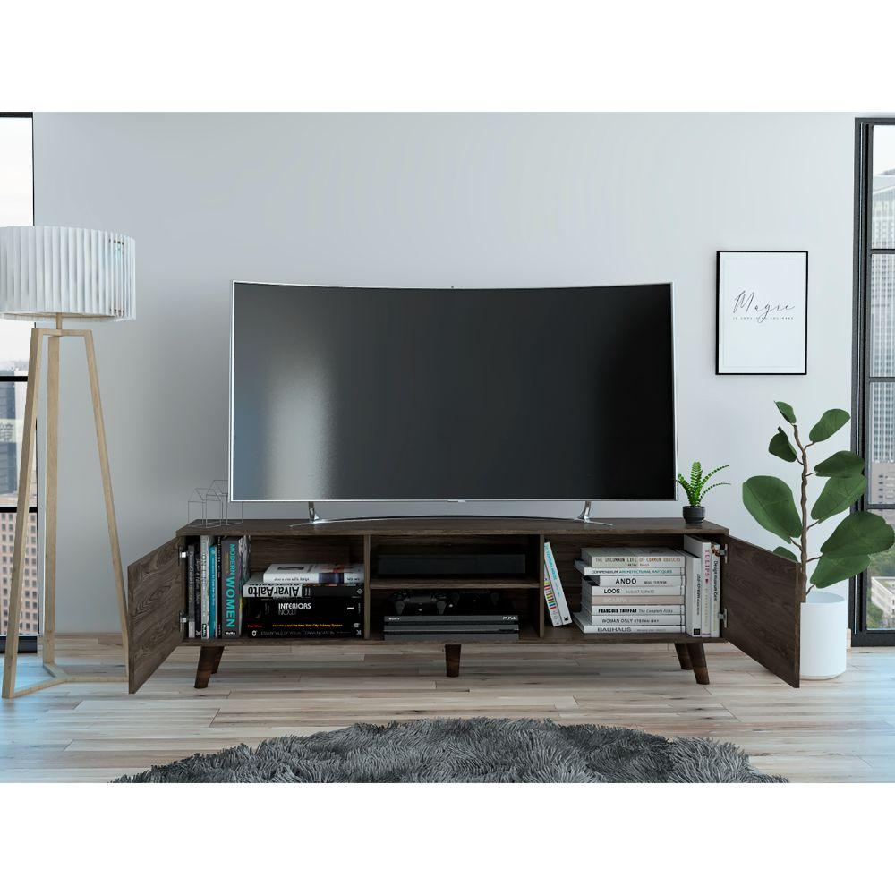 Rack para TV 80'' Z 180 2P RTA Coñac