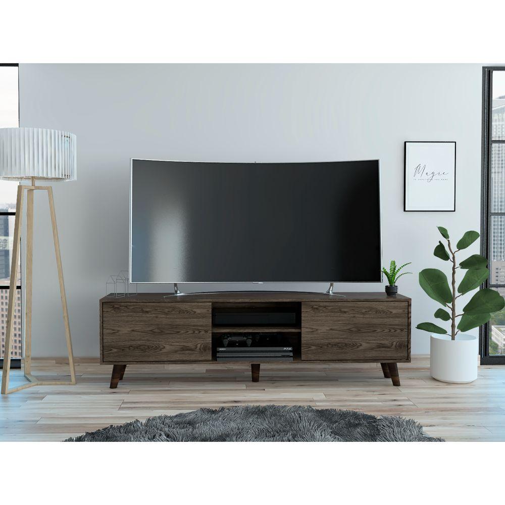 Rack para TV 80'' Z 180 2P RTA Coñac