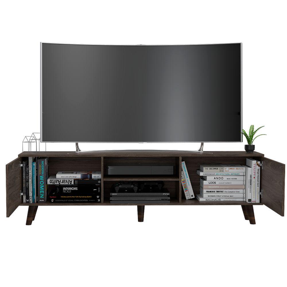 Rack para TV 80'' Z 180 2P RTA Coñac