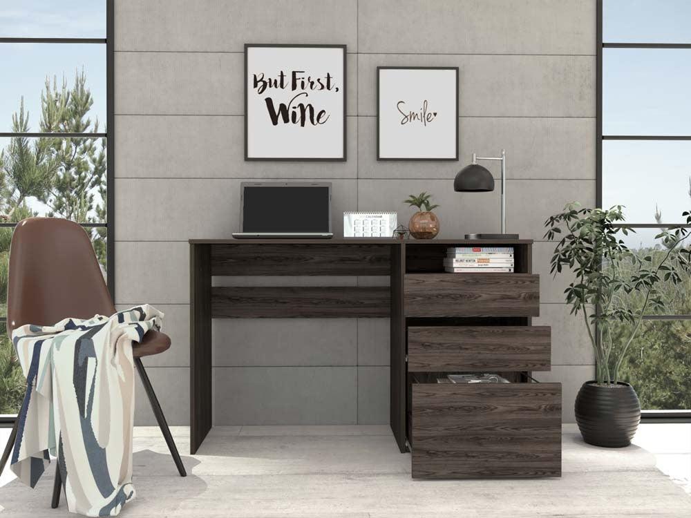 Escritorio Venus color Chocalate para Oficina.