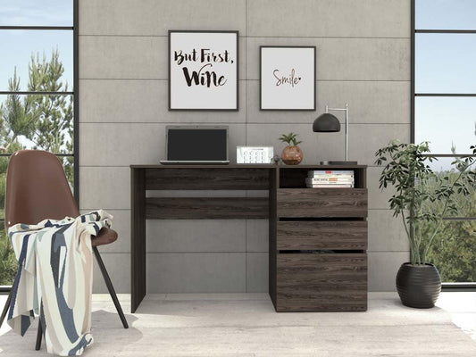 Escritorio Venus color Chocalate para Oficina.