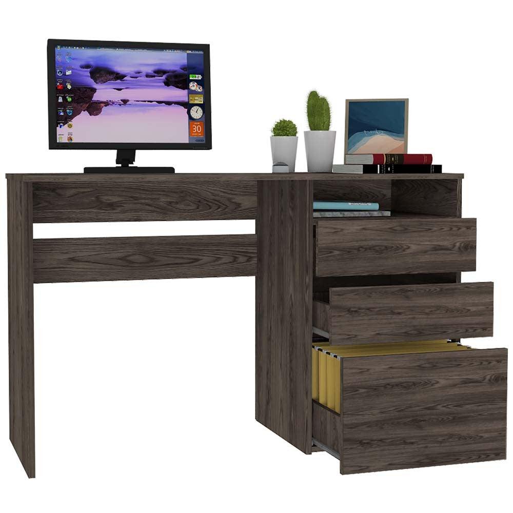 Escritorio Venus color Chocalate para Oficina.