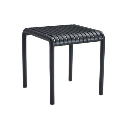Mesa Lounge Parma, Negro, Pequeña con Diseño Minimalista, vista frontal