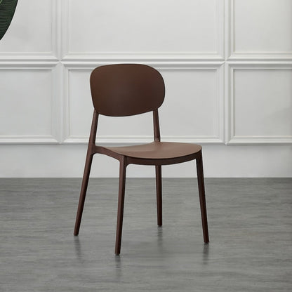 Silla Milán, Color Café, con Espaldar y Diseño Moderno