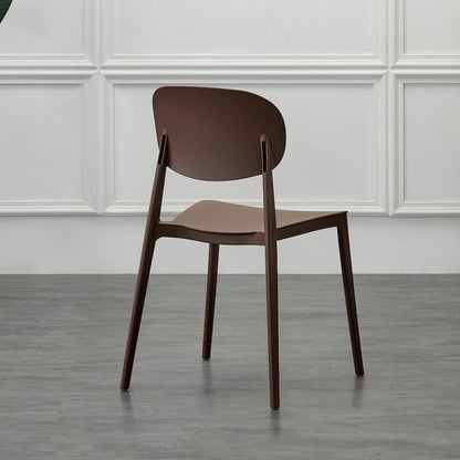 Silla Milán, Color Café, con Espaldar y Diseño Moderno