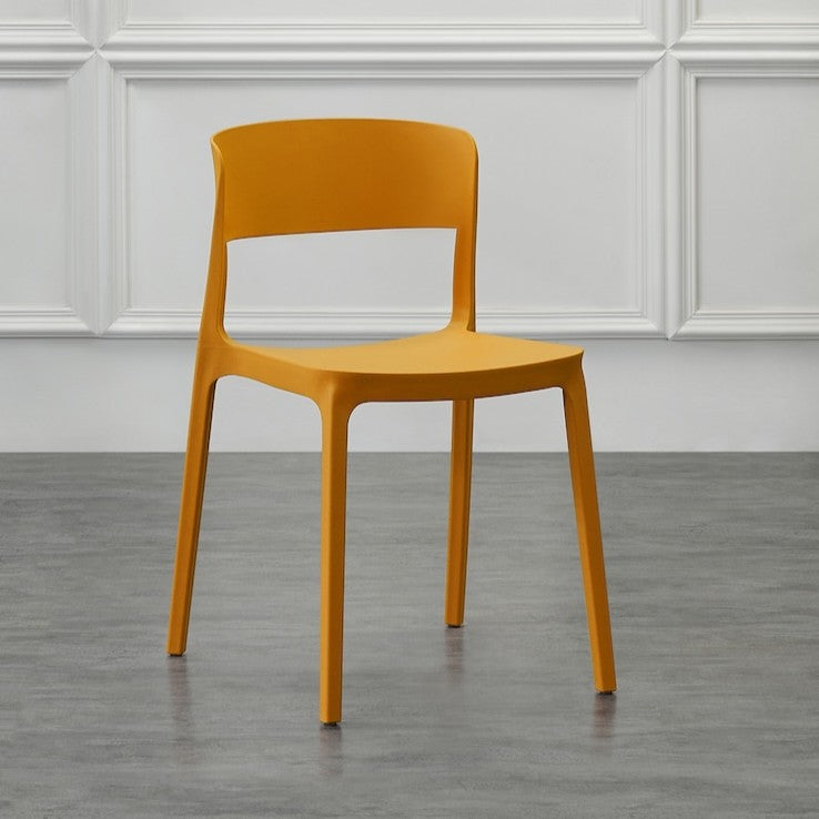 Silla Mónaco, Color Naranja, Diseño Moderno