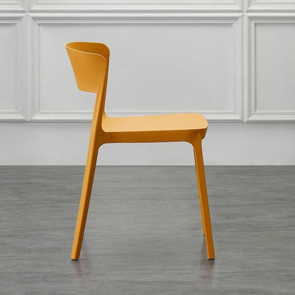 Set de 2 Sillas Mónaco, Color Naranja, Diseño Moderno
