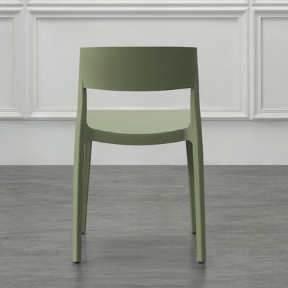 Set de 2 Sillas Mónaco, Color Verde, con Espaldar y Diseño Moderno