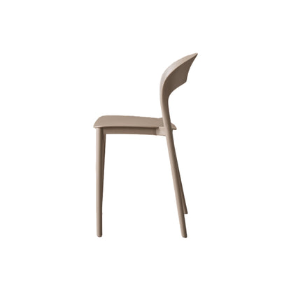 Set de 2 Sillas Patrick, Color Taupe, con Espaldar y Diseño Moderno