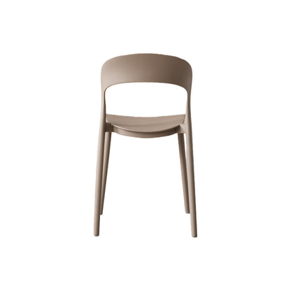 Set de 4 Sillas Patrick, Color Taupe, con Espaldar y Diseño Moderno