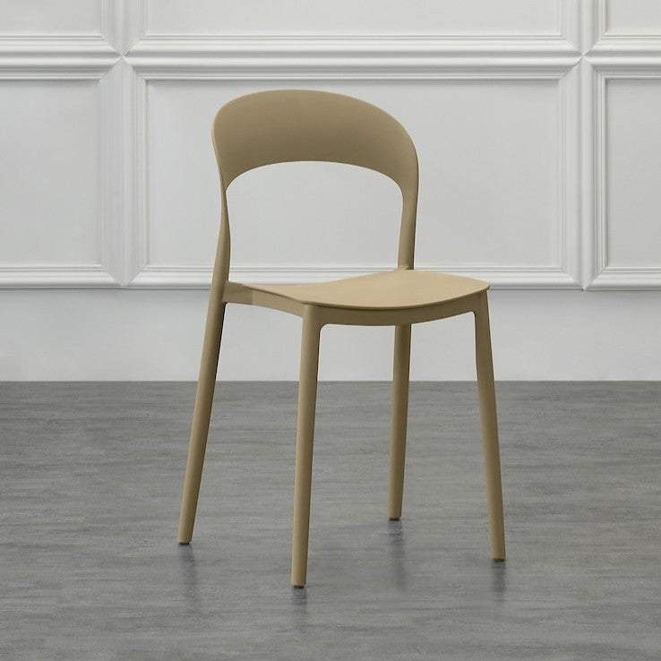Set de 2 Sillas Patrick, Color Khaki, con Espaldar y Diseño Moderno
