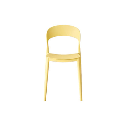Set de 2 Sillas Patrick, Color Amarillo, con Espaldar y Diseño Moderno