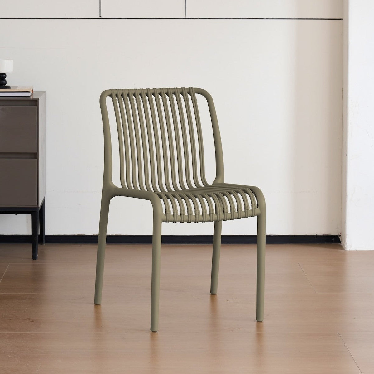 Silla Terra, Color Taupe, con Espaldar
