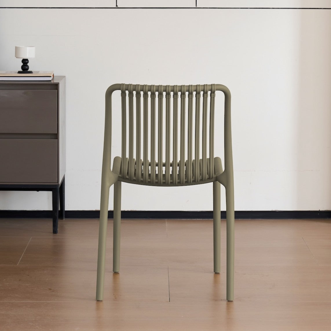 Silla Terra, Color Taupe, con Espaldar