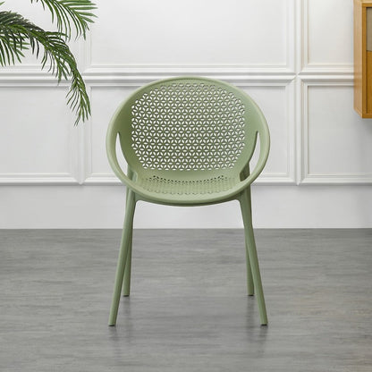 Silla Selva con Brazos, Color Verde, con Espaldar