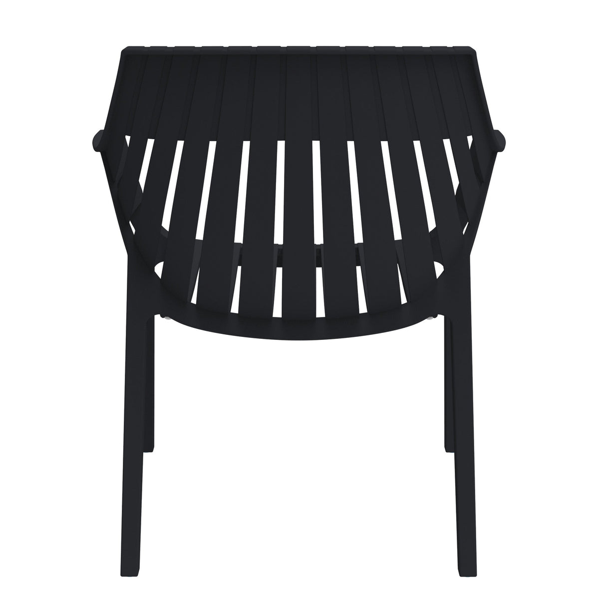 Set de 2 Sillas con Brazos Arena, Negro, con Espaldar y Diseño Moderno
