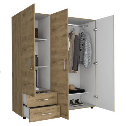 Closet Dassel RTA Macadamia Blanco