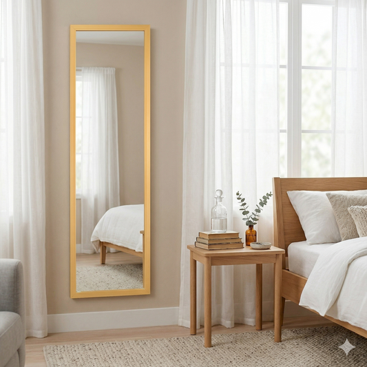 Espejo Liam Dorado 124 X 34