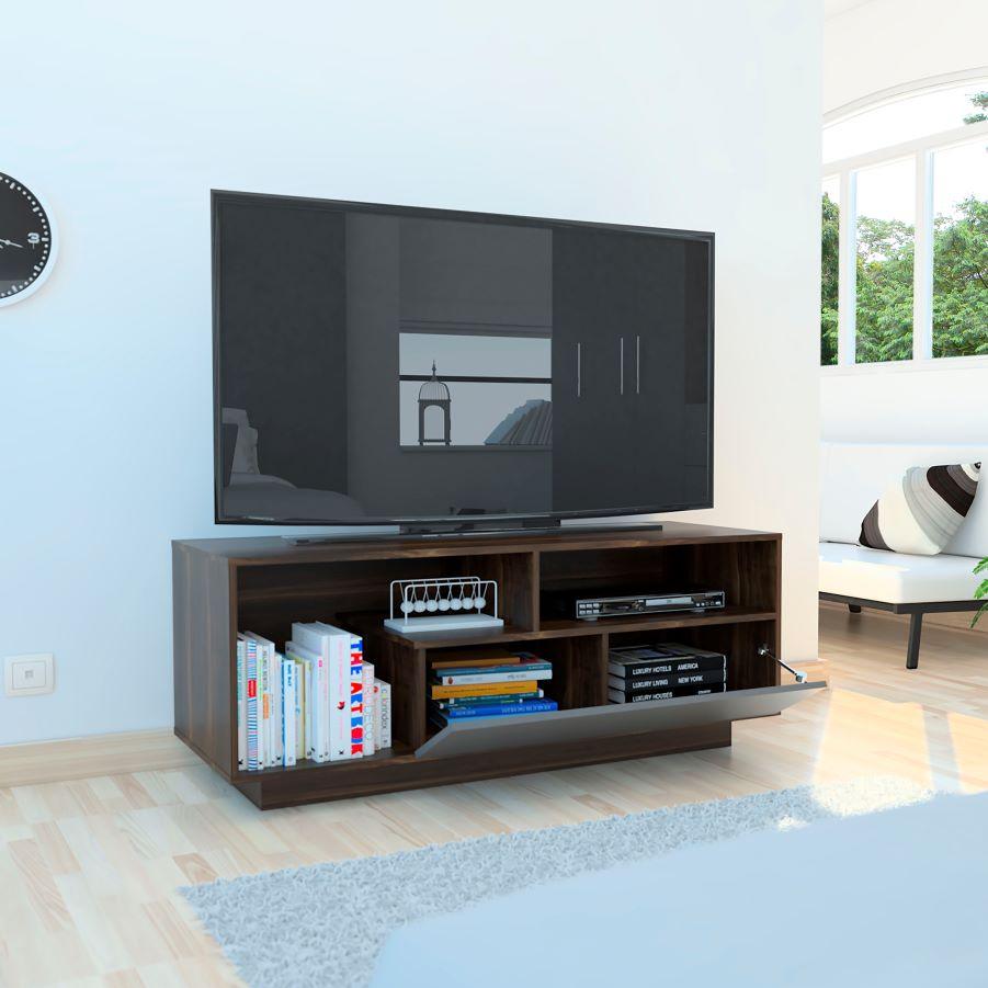 Mesa de TV Adelle RTA Habano + Plomo 