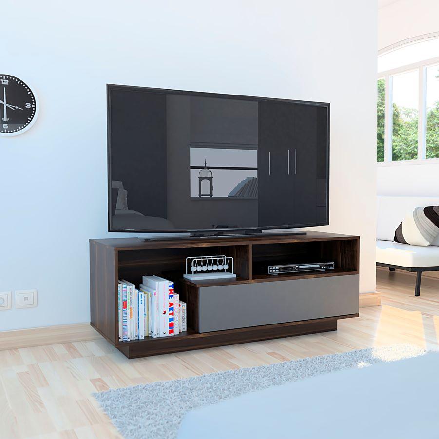 Mesa de TV Adelle RTA Habano + Plomo 