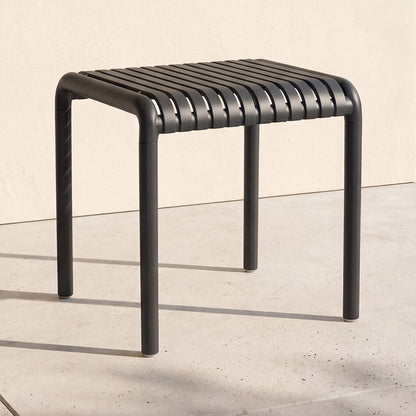 Mesa Lounge Parma, Negro, Pequeña con Diseño Minimalista