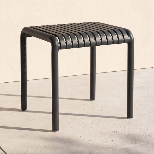 Mesa Lounge Parma, Negro, Pequeña con Diseño Minimalista