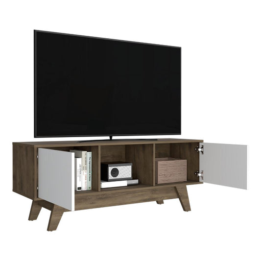 Rack para TV 55'' Romero Finlandek Bellota Blanco