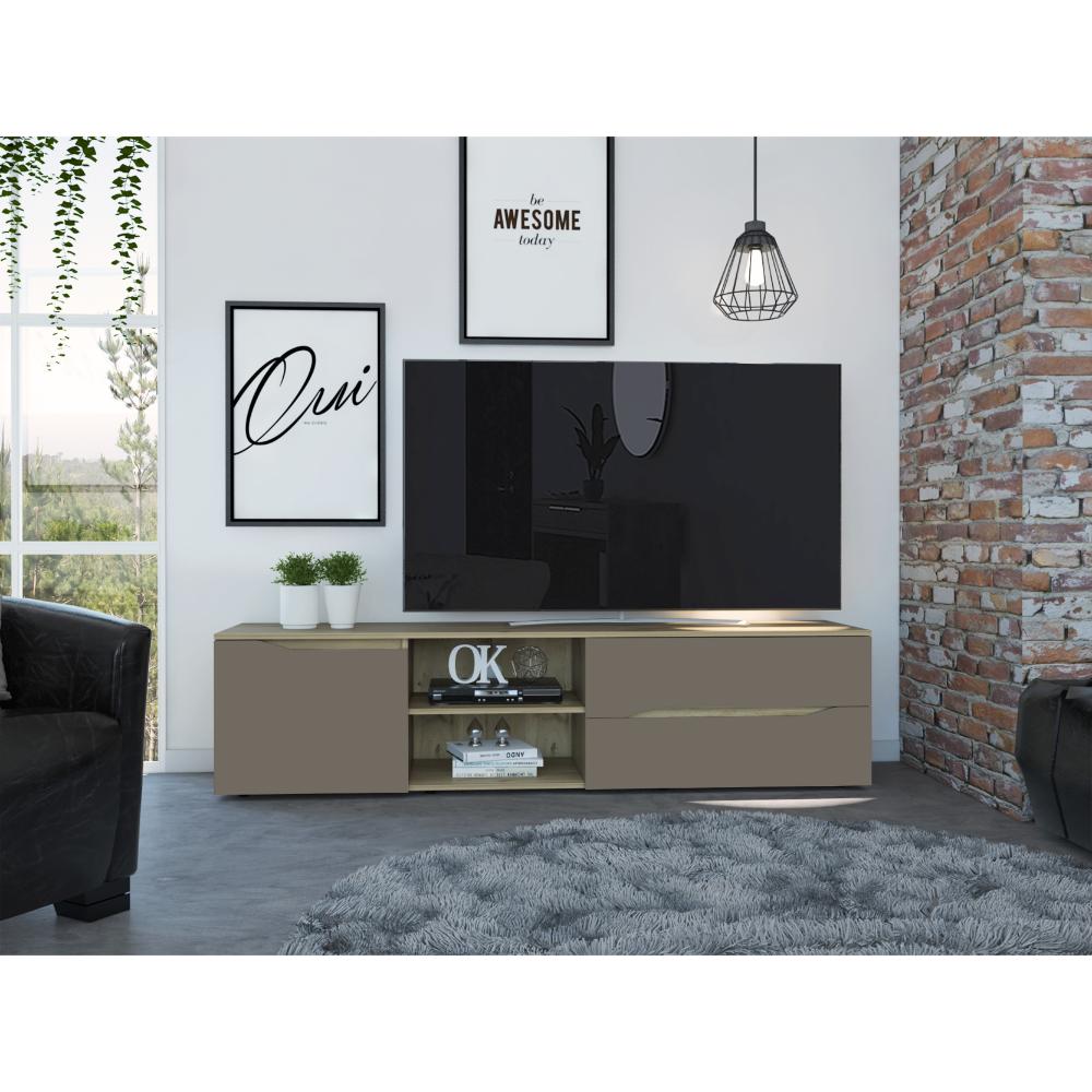 Rack para TV 60'' Obregon 45 X 180 RTA una Taupe