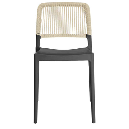 Silla Houston, Color Negro, con Espaldar Tejido