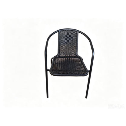 Juego de Terraza Rattan Balí, Color Negro