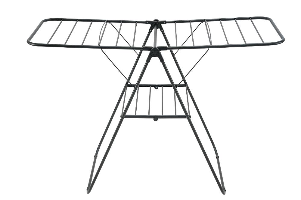Tendedero De Piso Pitendo, Negro, Plegable y Extendible, medidas
