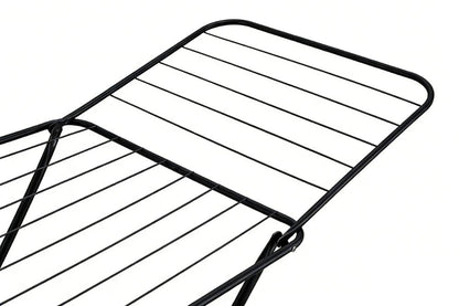 Tendedero De Piso Ecodry, Negro, Plegable y Extendible